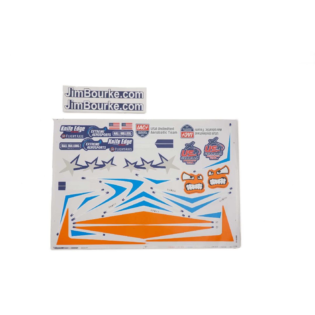 E-Flite Decal Sheet; Extra 330 SC 1.3m