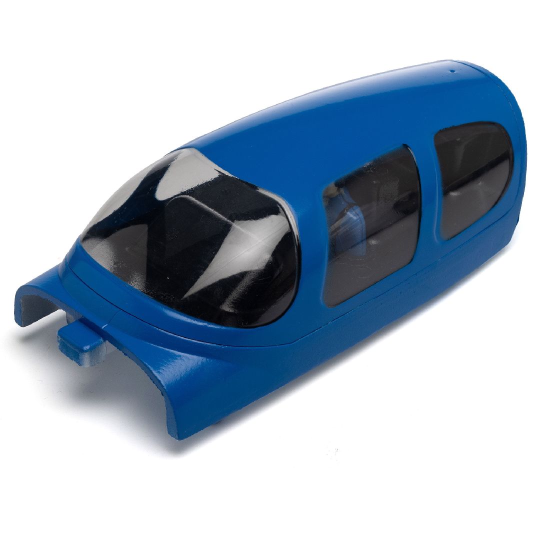 E-Flite Canopy Battery Hatch with Pilot: UMX Cirrus SR22T v2
