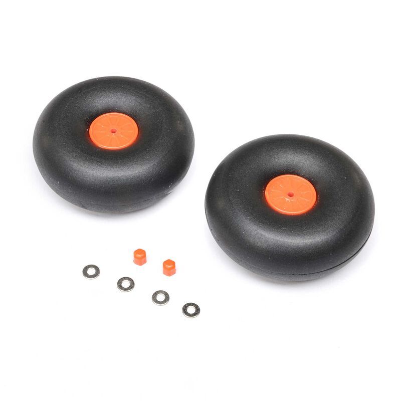 E-Flite Main Wheels 58mm: Micro Scrappy 800