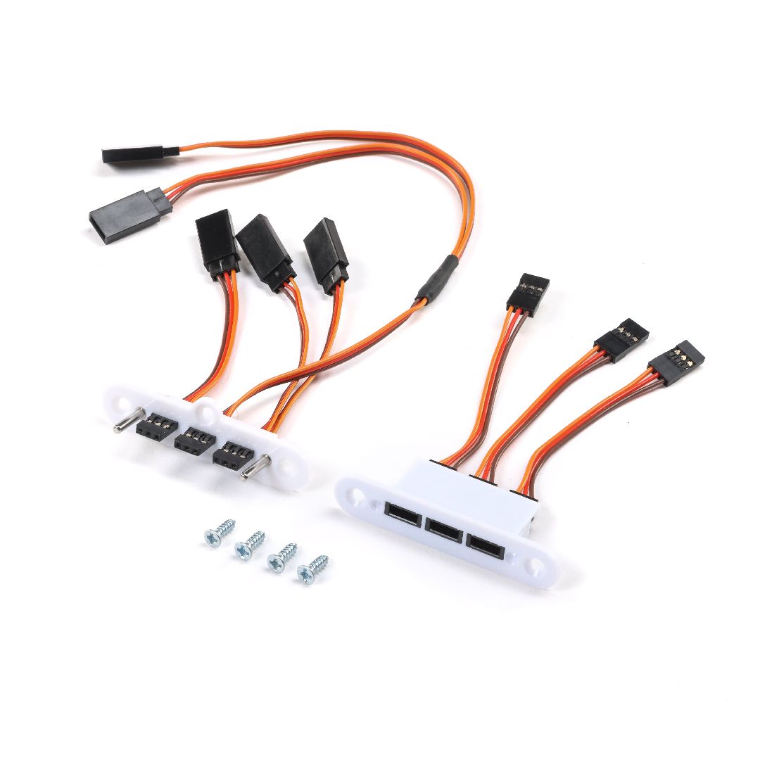 E-Flite Hands-Free Servo Connector Set: SNJ-5/AT-6 Texan 1