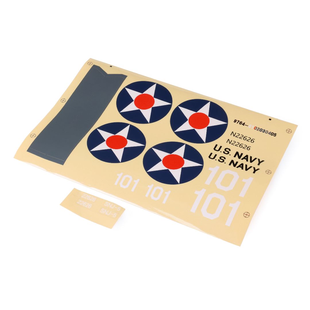 E-Flite Decal Set: SNJ-5/AT-6 Texan 1.5m