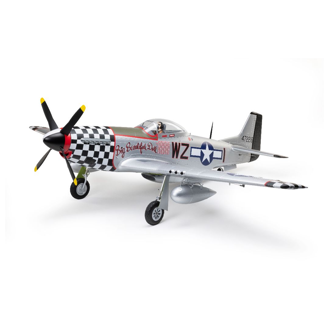 E-Flite P-51 Mustang Big Beautiful Doll 1.5m PNP