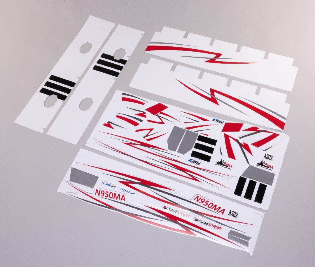 E-Flite Decal Sheet: Timber 10-Year Anniversary Edition