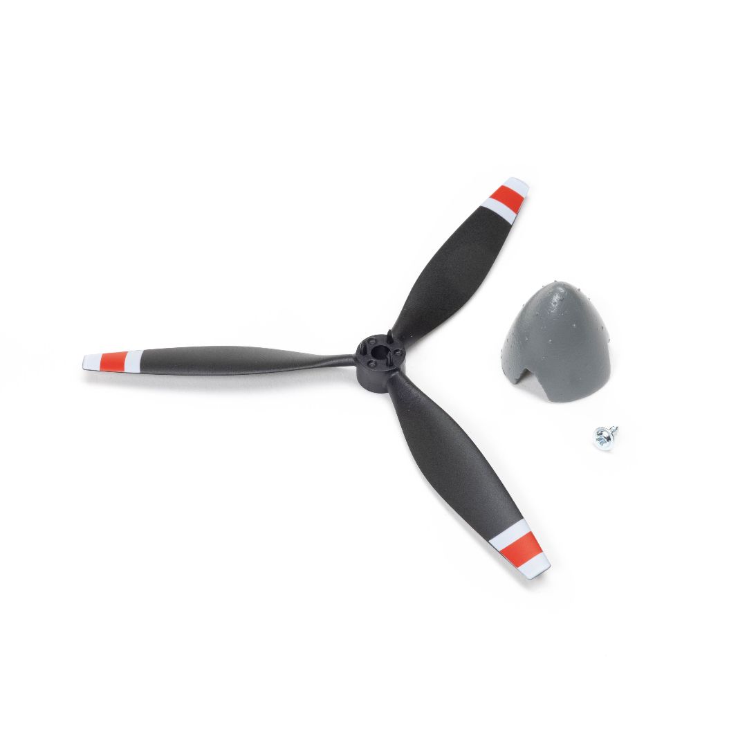 E-Flite Prop CW (Right) with Spinner: Micro OV-10 Bronco