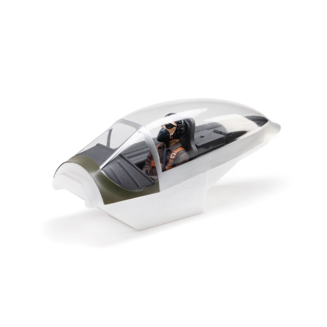 E-Flite Canopy/Hatch with Pilot: P-51D 1.5m Big Beautiful Doll