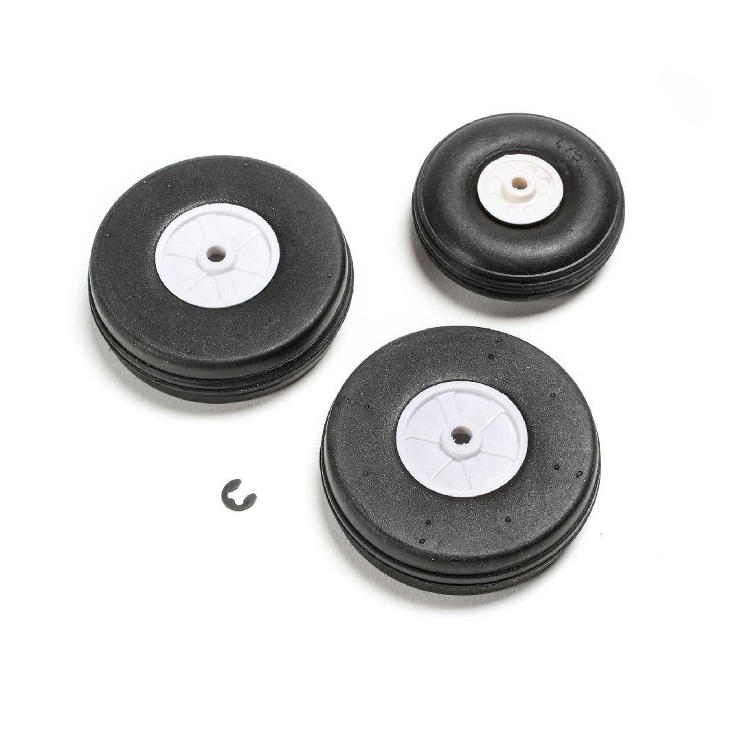 E-Flite Wheel Set: A-10 Thunderbolt II 64mm EDF