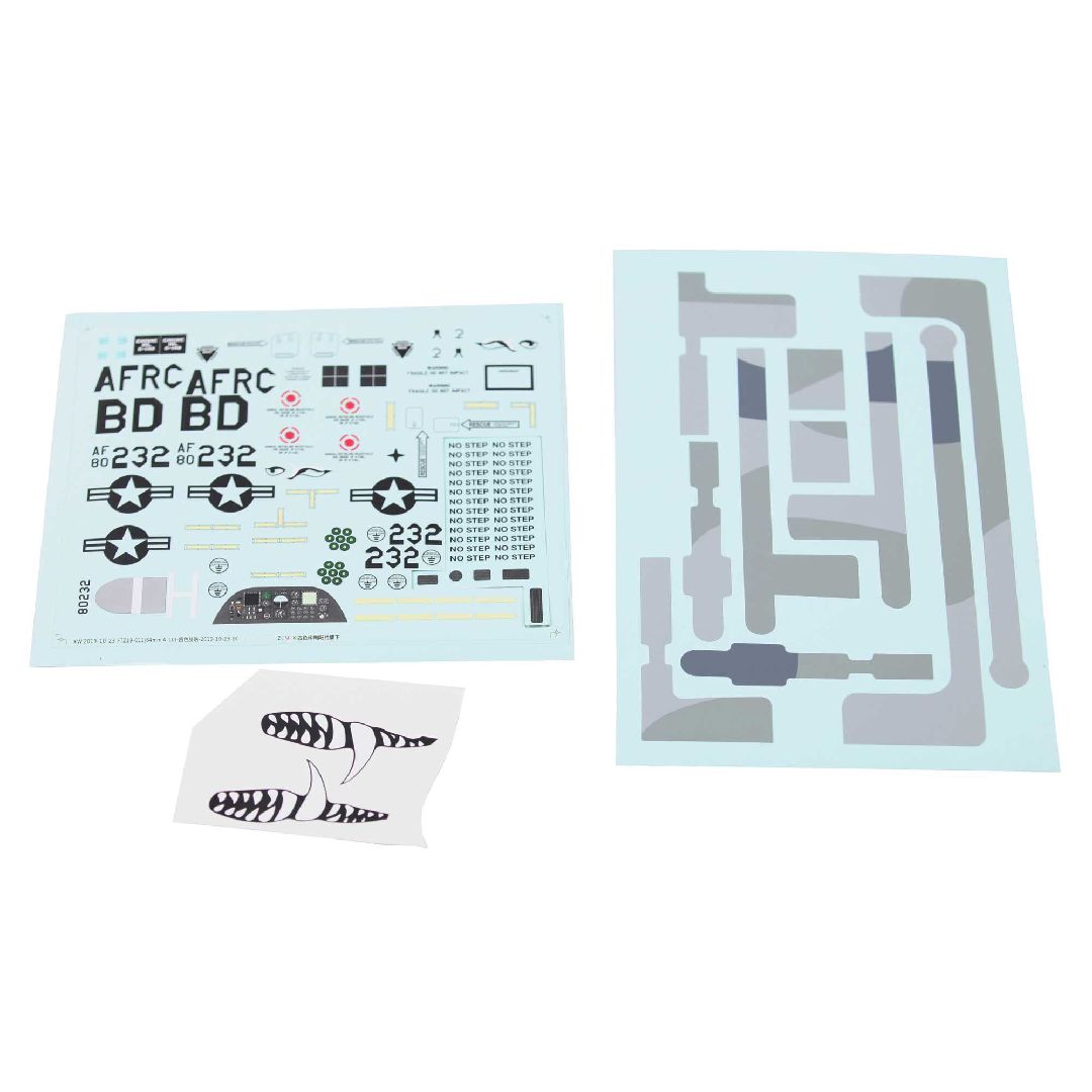 E-Flite Decal Set: A-10 Thunderbolt II 64mm EDF