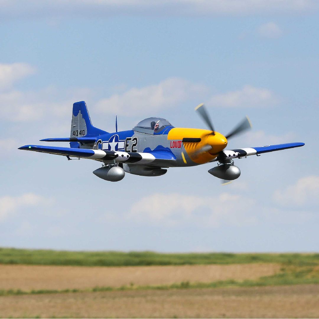 E-Flite P-51D Mustang 1.5m BNF Basic (Battery Included)