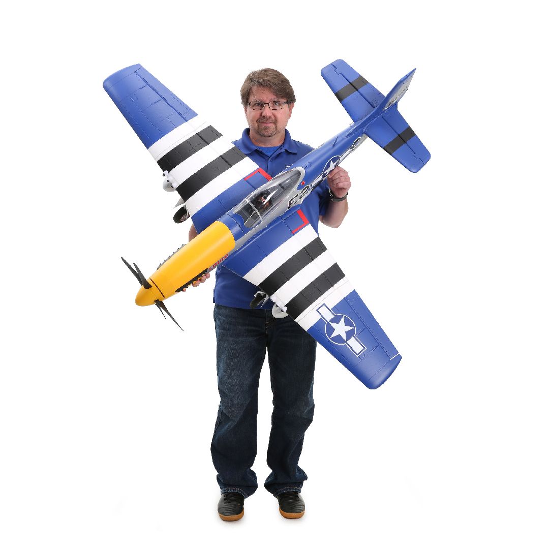E-Flite P-51D Mustang 1.5m BNF Basic (Battery Included)