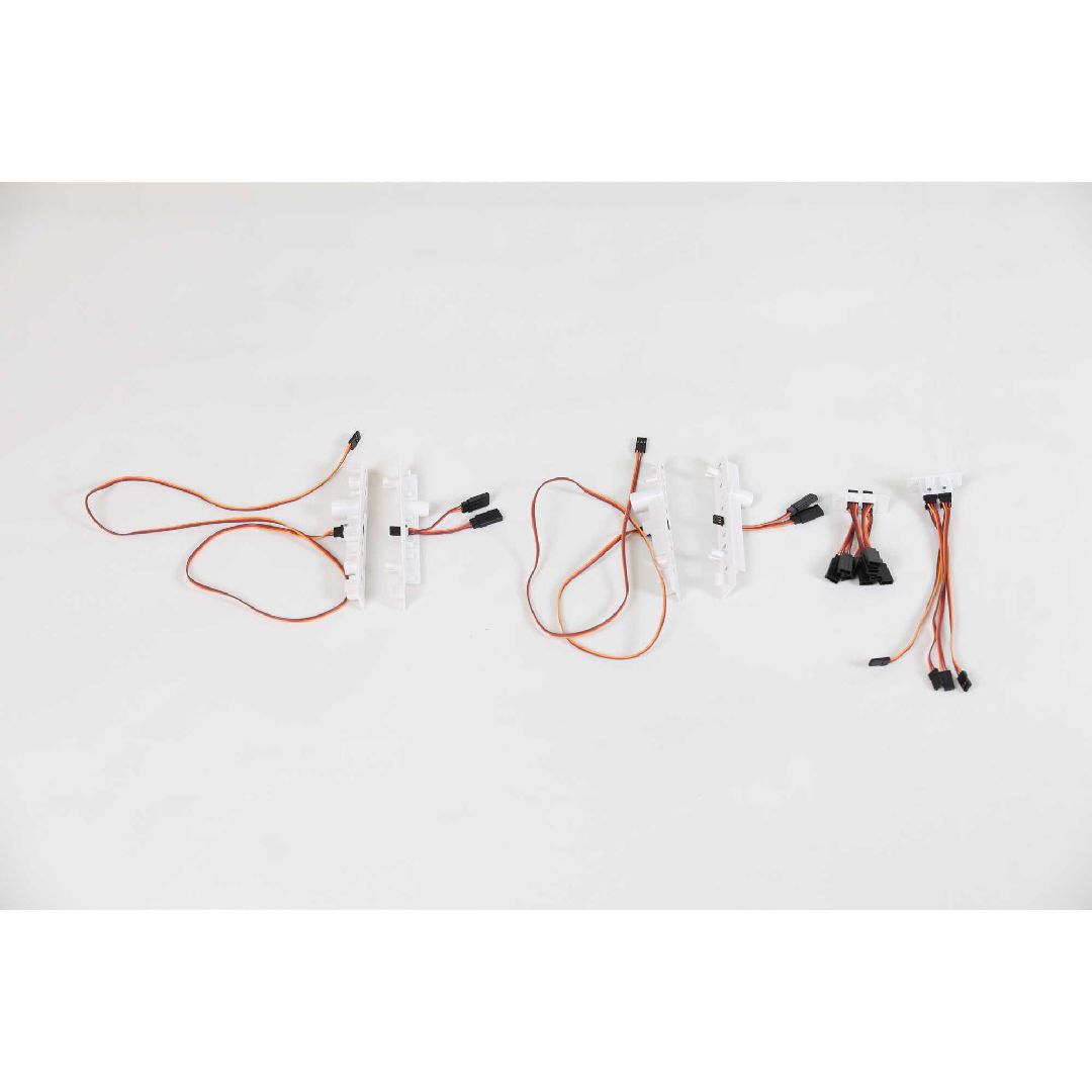 E-Flite Hands Free Servo Plug Holder Set: P-51D 1.5m