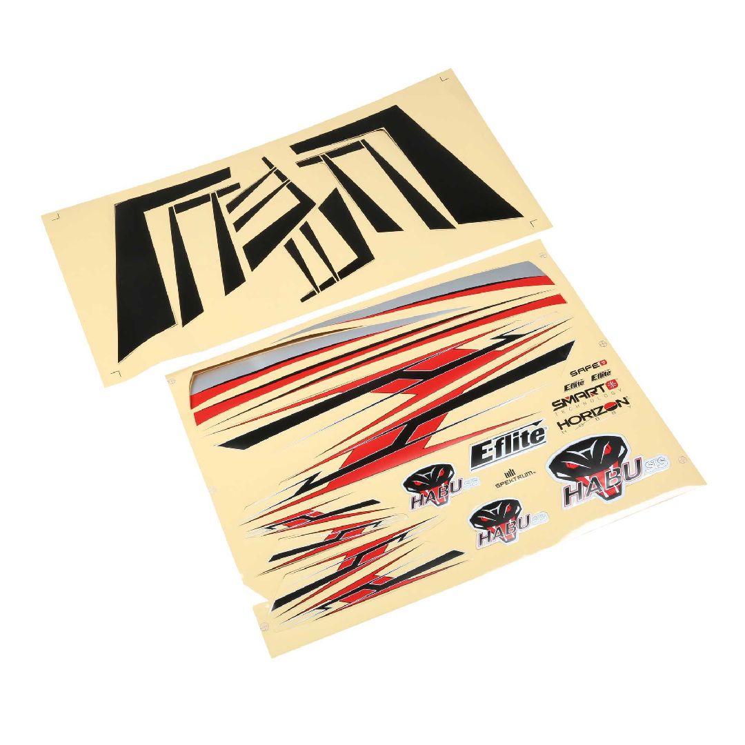 E-Flite Decal Sheet: Habu STS