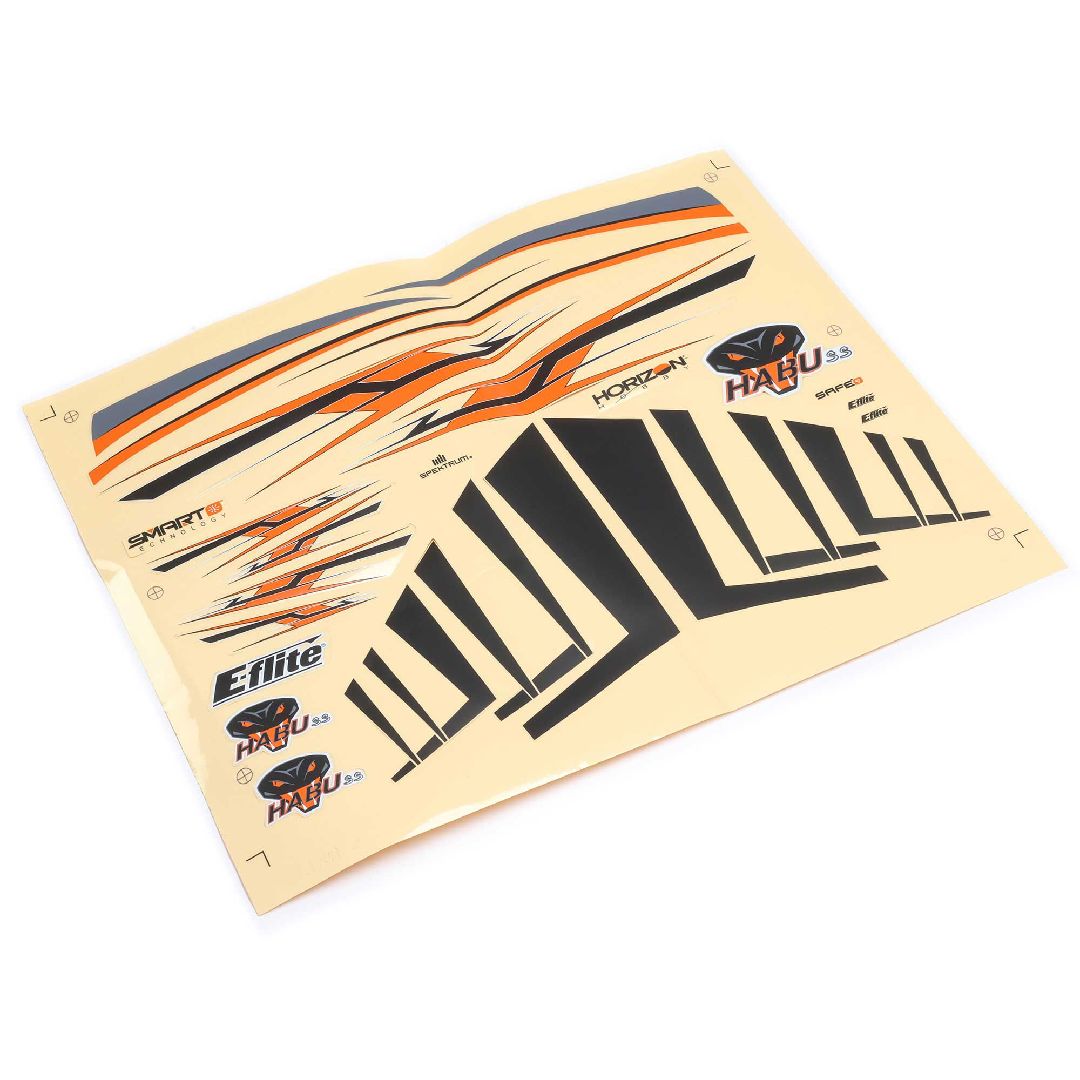 E-Flite Decal Sheet: Habu SS 50mm EDF