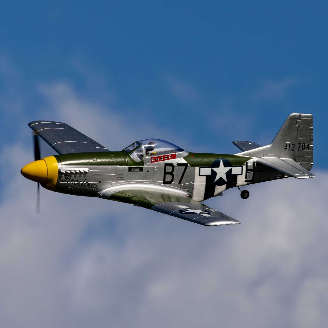 E-Flite P-51D Mustang 1.0M BNF Basic with AS3X and SAFE Select