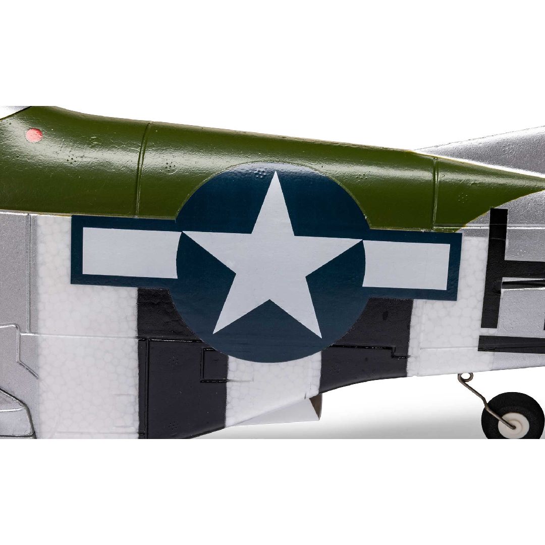 E-Flite P-51D Mustang 1.0M BNF Basic with AS3X and SAFE Select