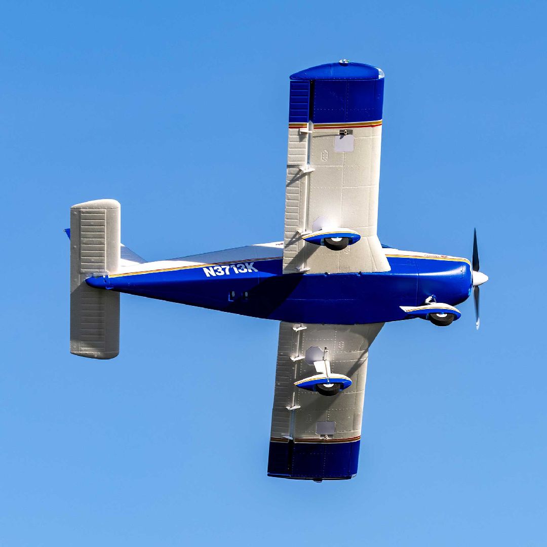 E-Flite Cherokee 1.3M Blue BNF Basic AS3X and SAFE Select