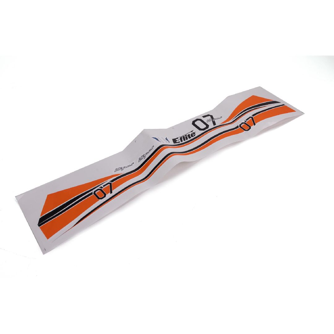E-Flite Decal Sheet: Viper 70 Orange