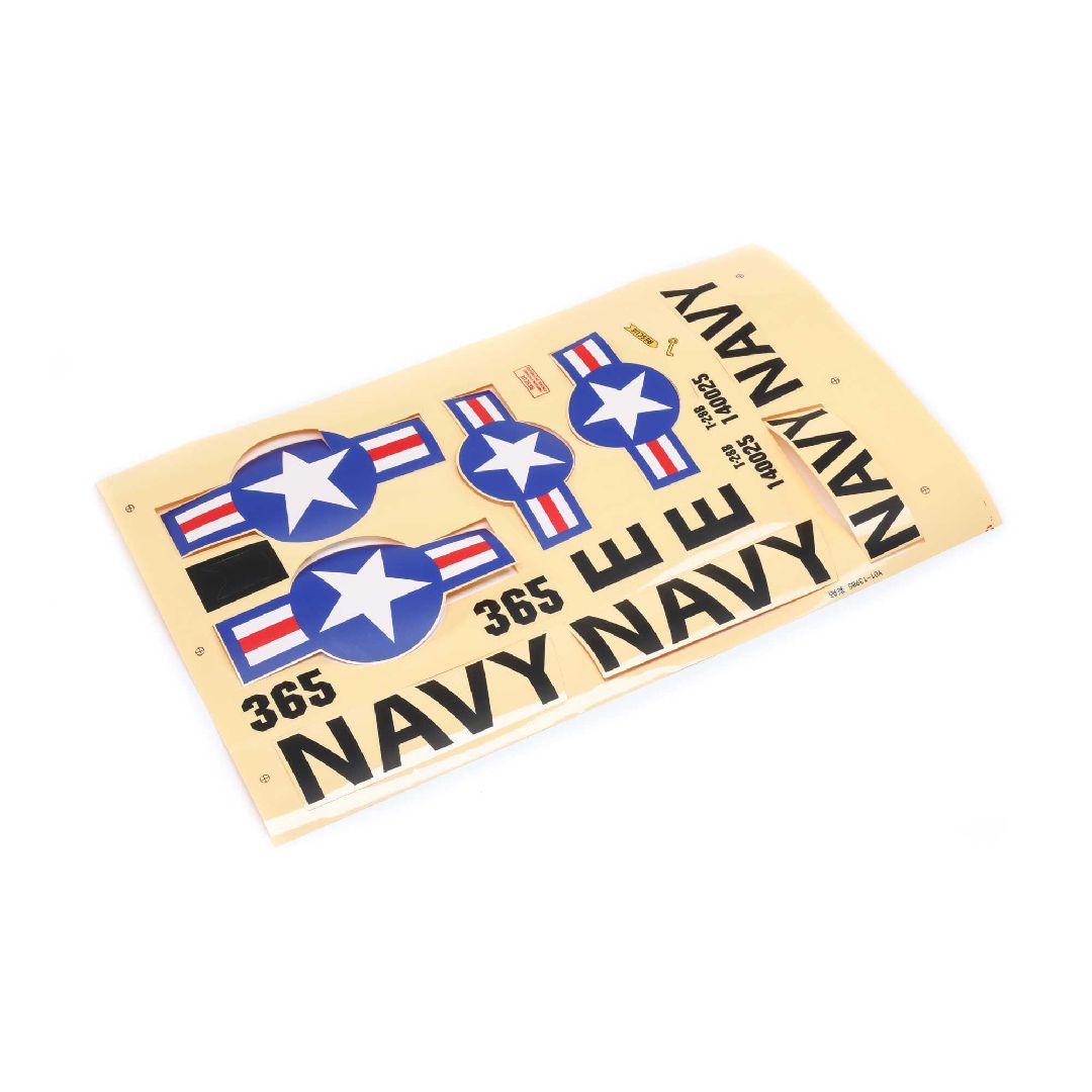 E-Flite Decal Sheet; T-28 Trojan 1.1m