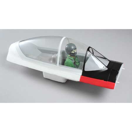 E-Flite Clear Canopy & Painted Pilot with Pedestal: T-28