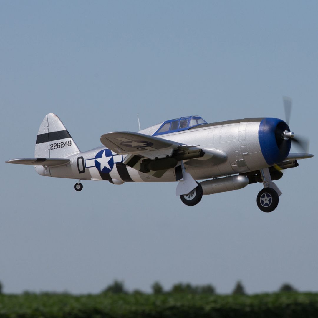 E-Flite P-47 Razorback 1.2m BNF Basic-