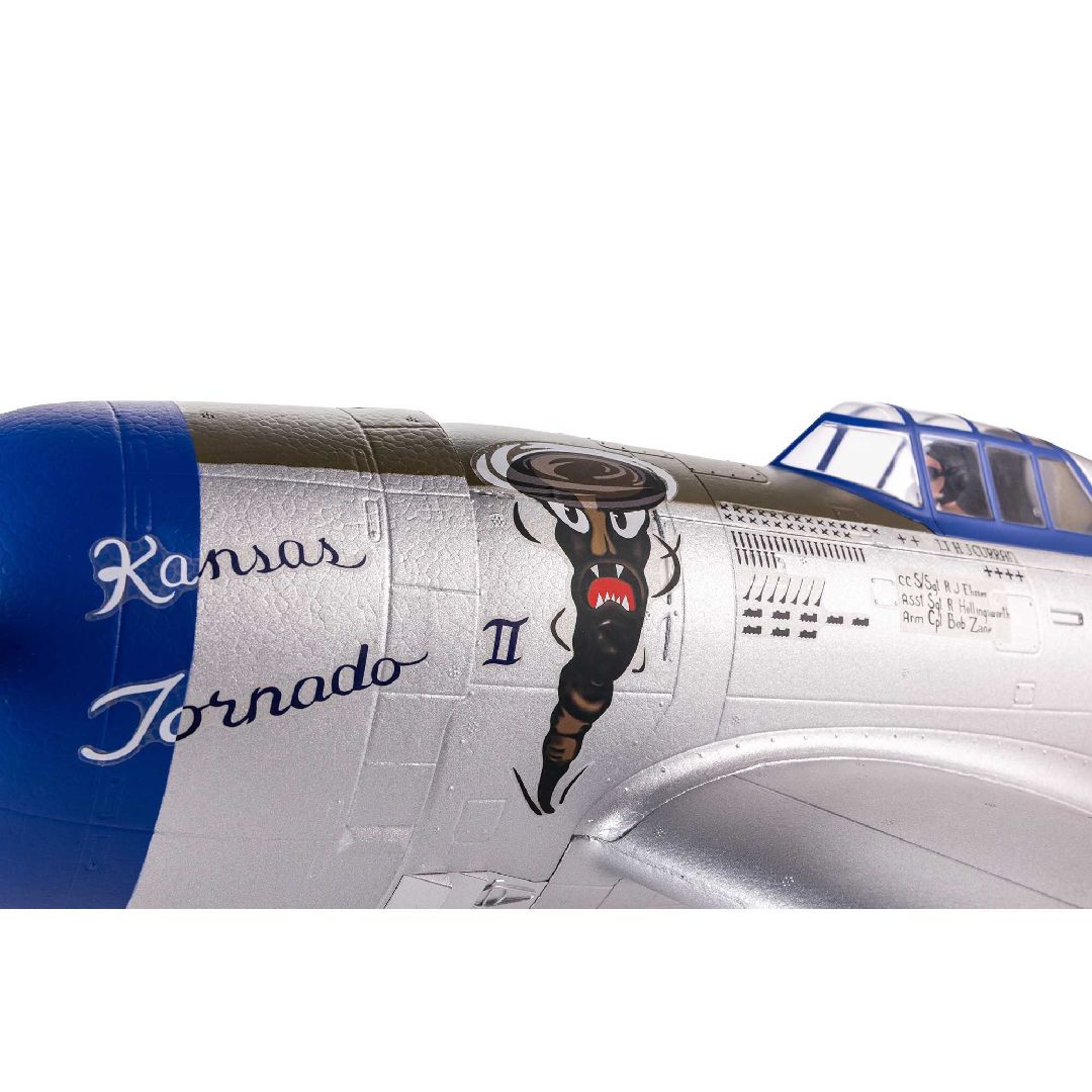 E-Flite P-47 Razorback 1.2m BNF Basic-