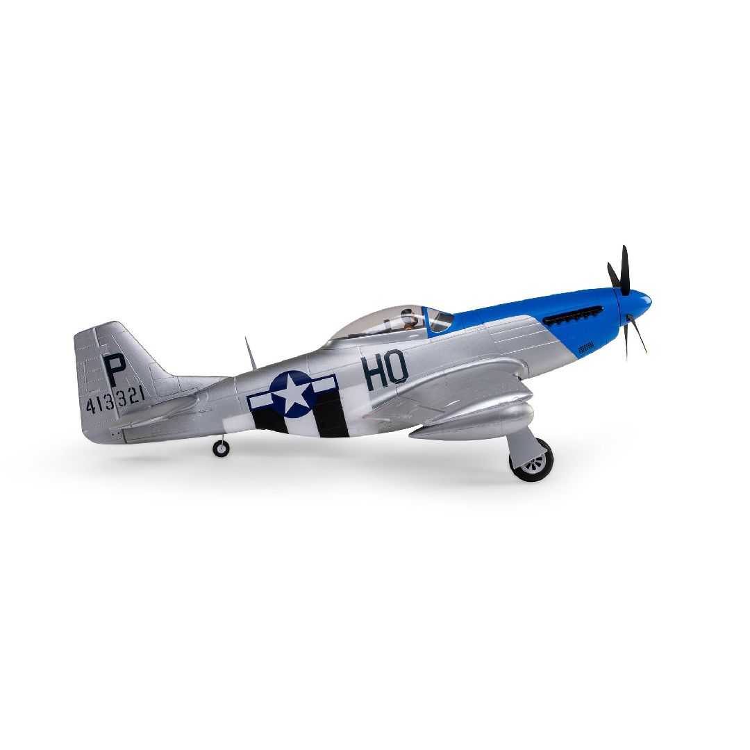 E-Flite P-51D Mustang 1.2m with Smart PNP