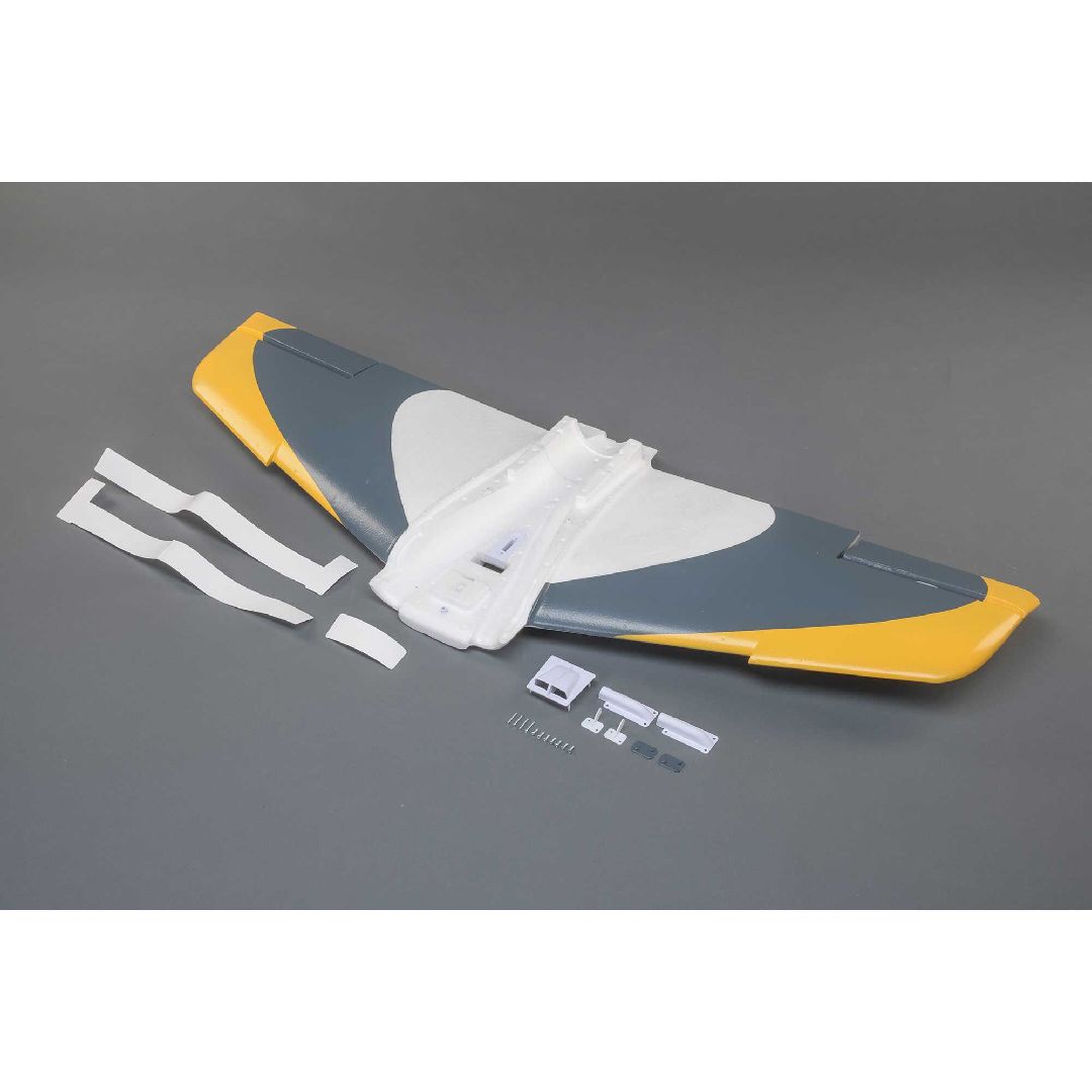 E-Flite Wing, Painted: Habu SS 70mm