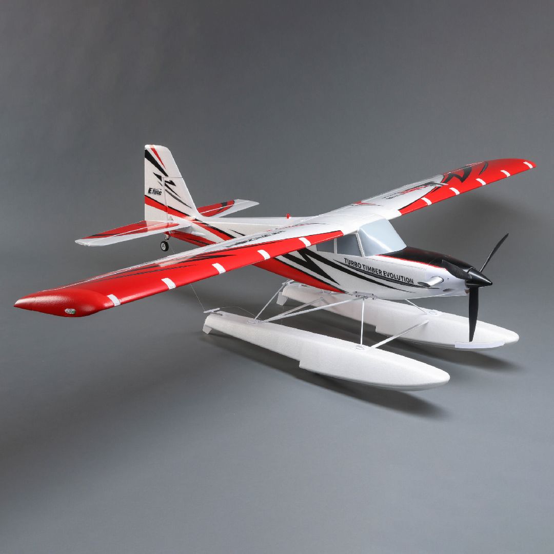 E-Flite Turbo Timber Evolution 1.5m Smart BNF Basic w / Floats