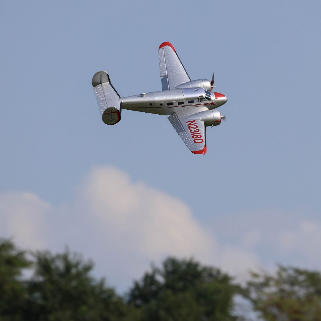 E-Flite Twin Beechcraft D18 1.5m BNF Basic