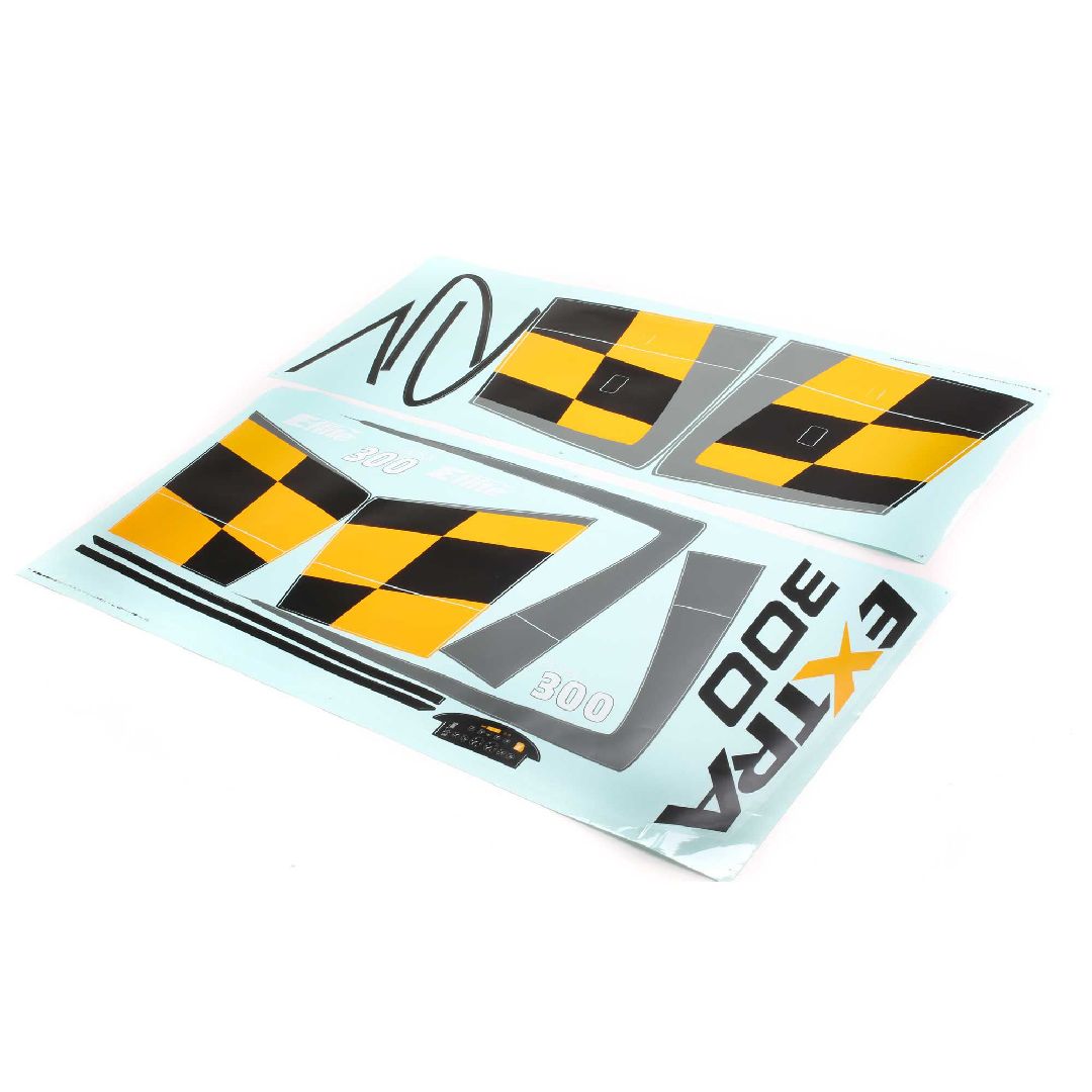 E-Flite Decal Sheet: Extra 300 1.3m