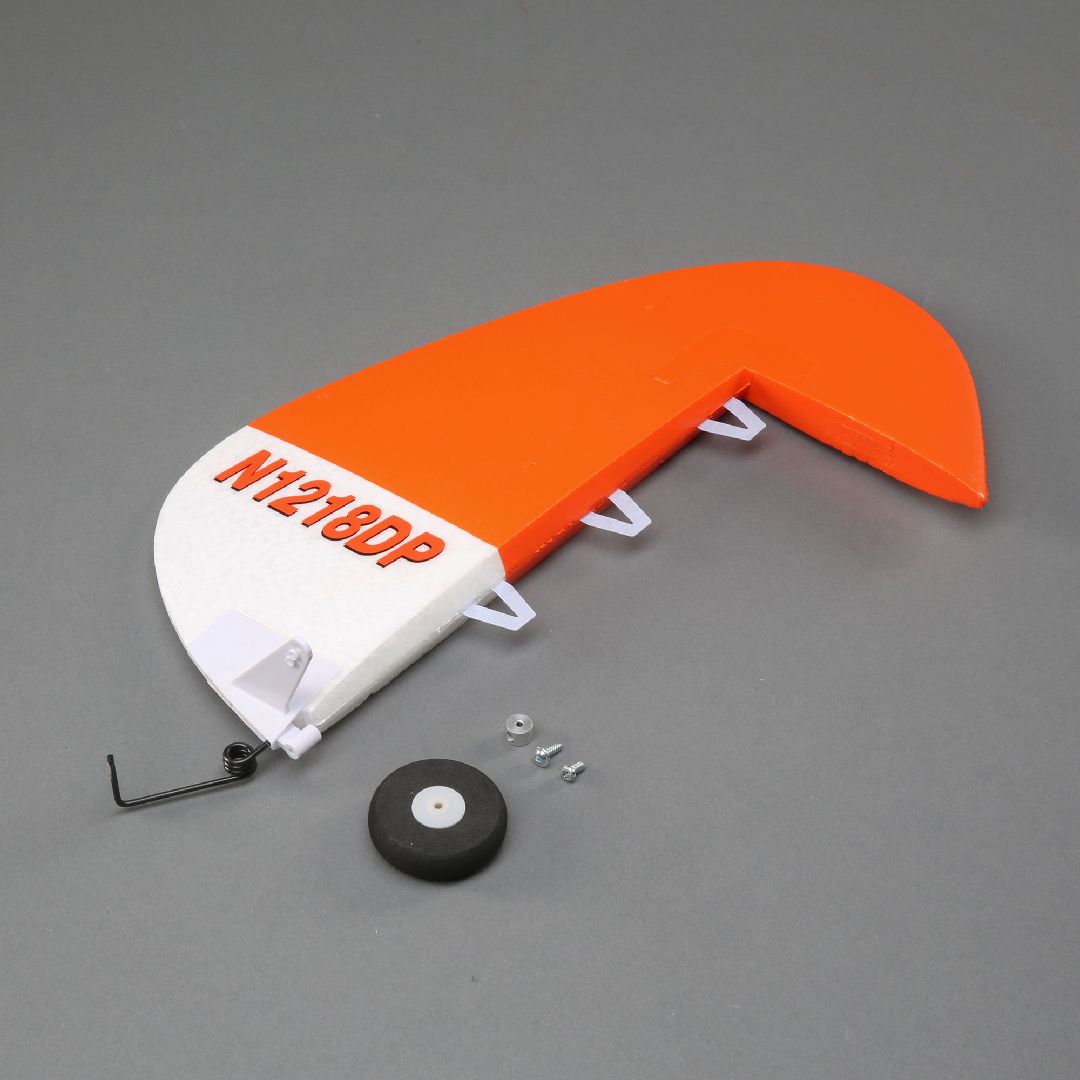 E-Flite Rudder w/Tail Gear: Carbon-Z Cub SS 2m