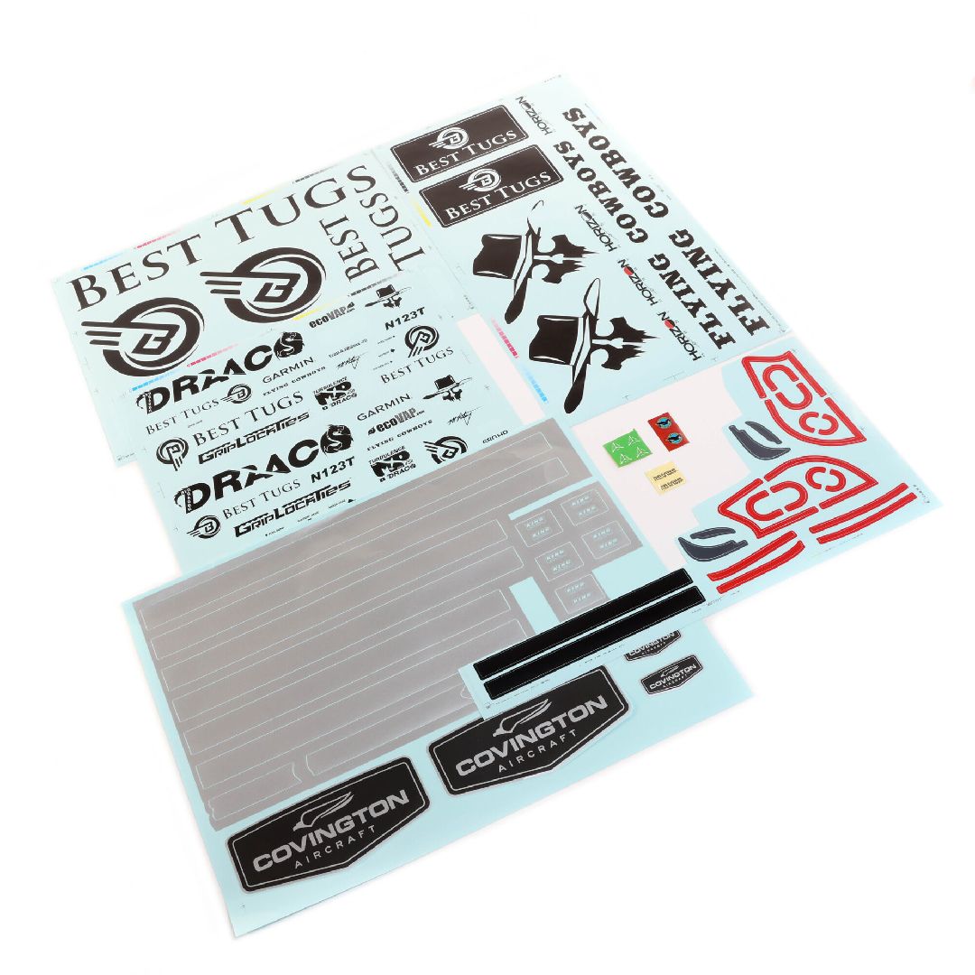 E-Flite Decal Sheet: Draco 2.0m