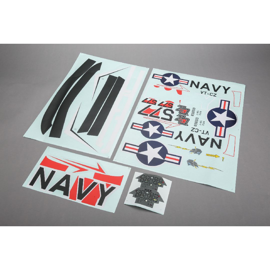 E-Flite Decal Sheet: Carbon-Z T-28 E-Flite Decal Sheet: Carbon-Z T-28
