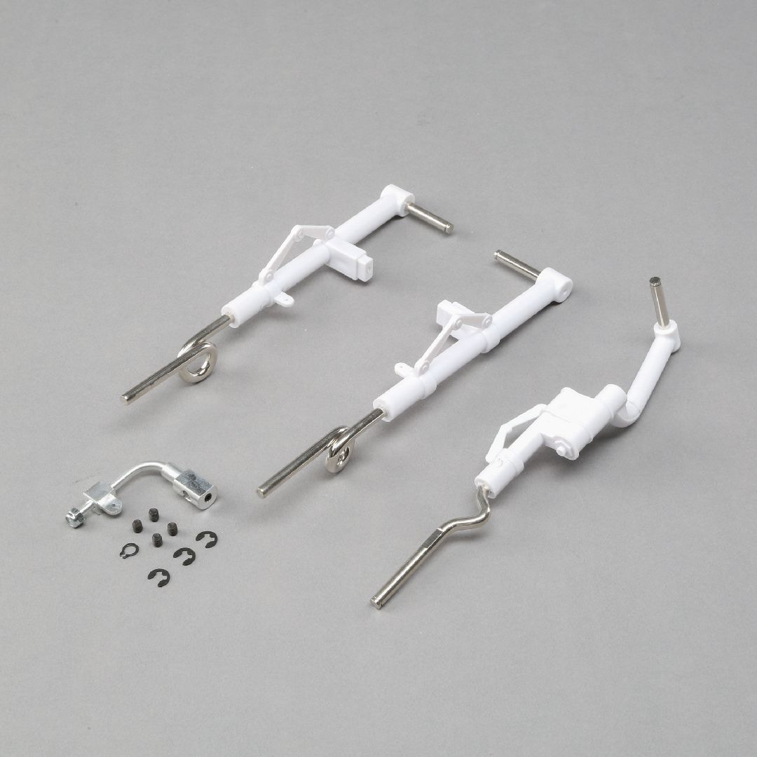E-Flite Strut Set with Nose Gear Steering Arm & Hardware
