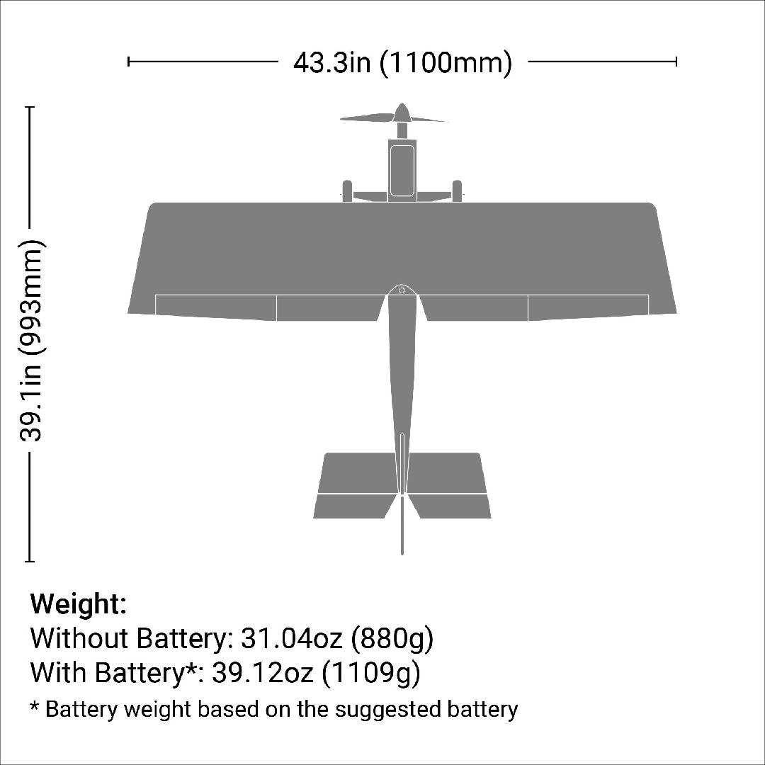 E-Flite Ultra Stick 1.1m BNF-Basic