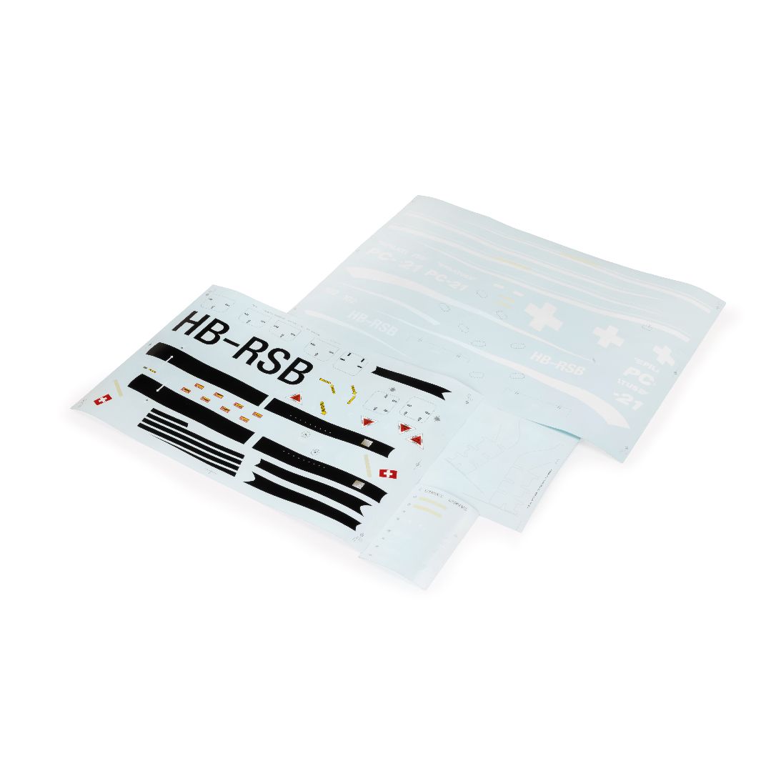 E-Flite Decal Set: Pilatus PC-21 1.3m