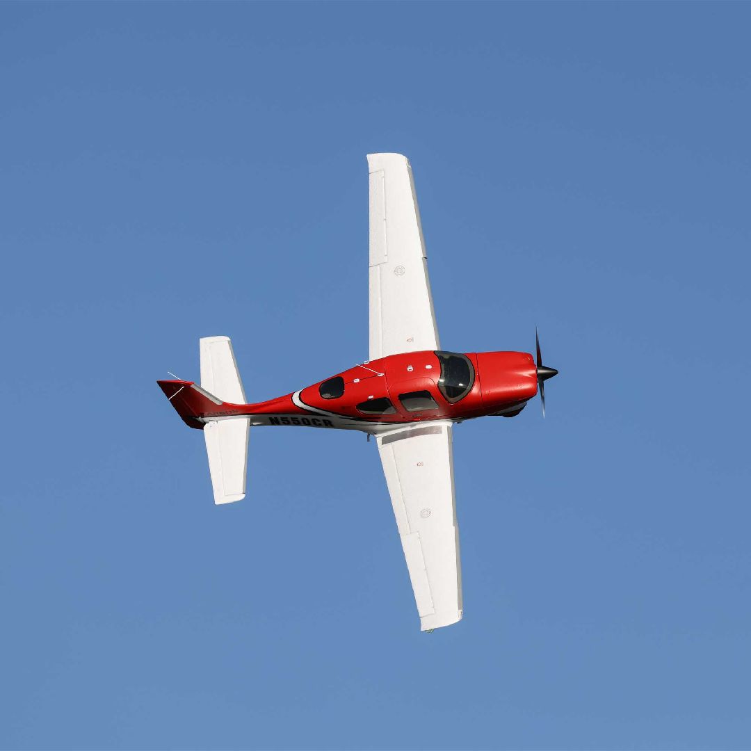 E-Flite Cirrus SR22T Red 1.5m BNF Basic