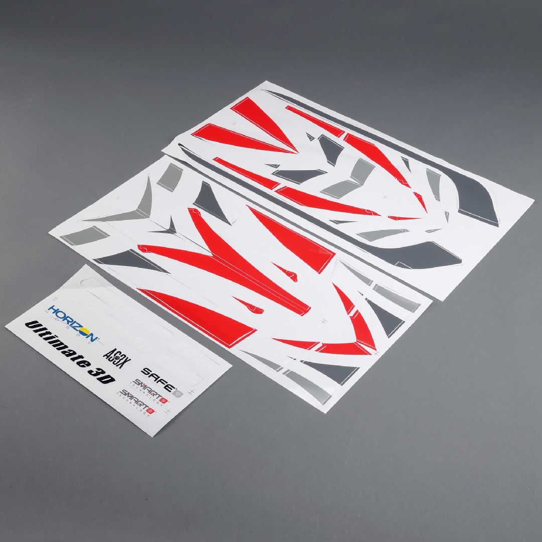 E-Flite Decal Sheet: Ultimate 3D