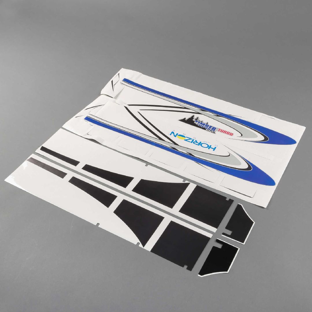 E-Flite Decal Sheet Turbo timber