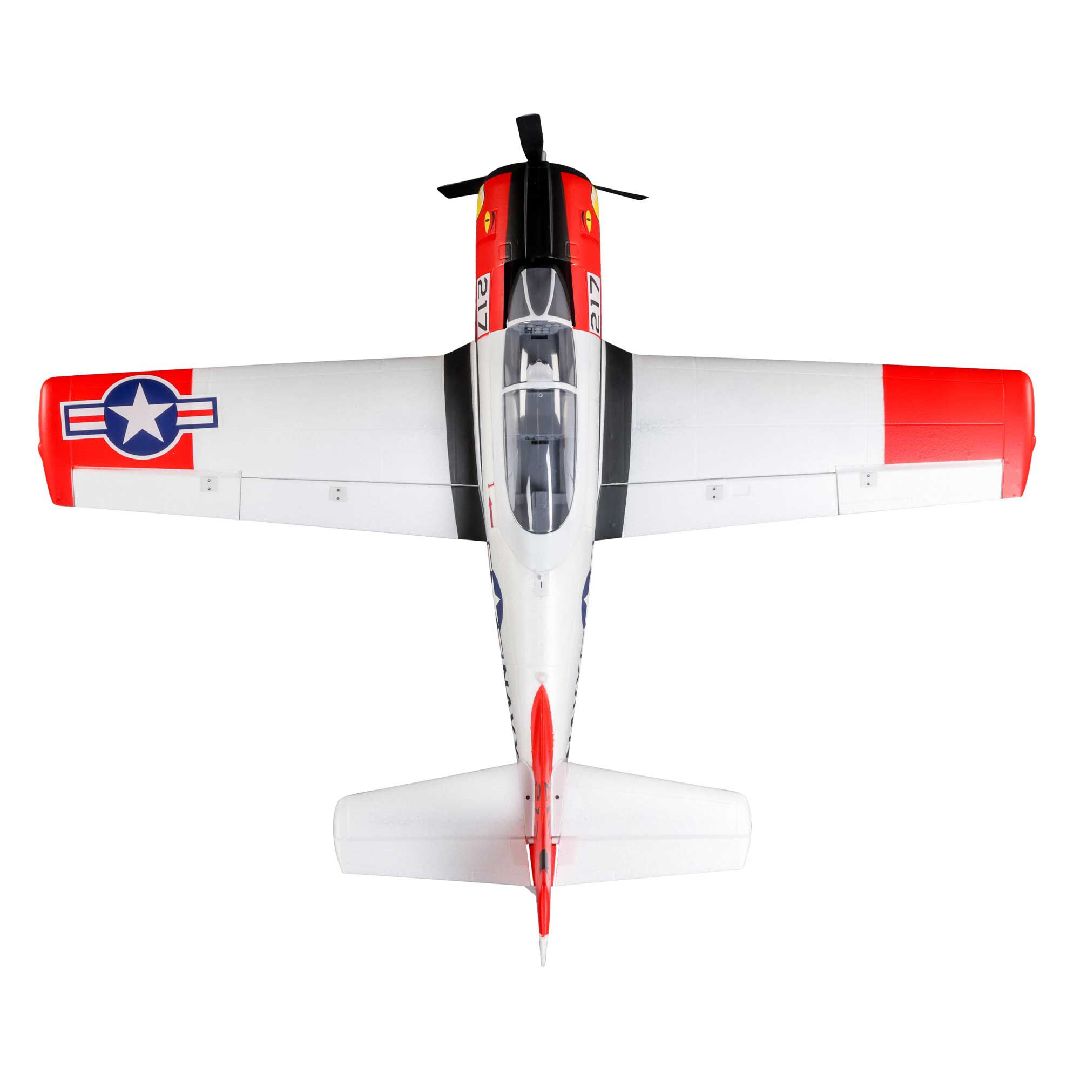 E-Flite T-28 Trojan 1.2m with Smart BNF Basic-