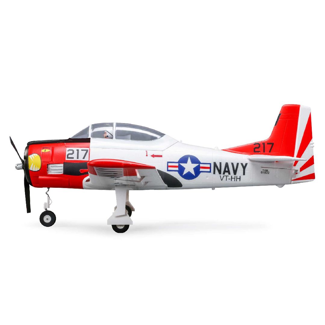 E-Flite T-28 Trojan 1.2m with Smart PNP-