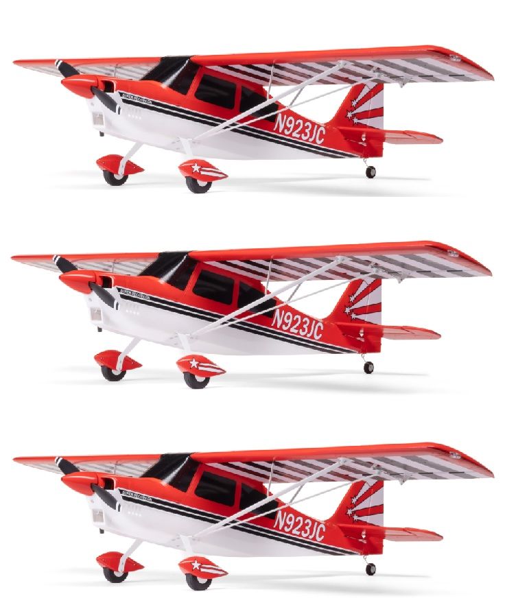 E-Flite Super Decathlon 1.2m BNF Basic with AS3X+ and SAFE QTY 3