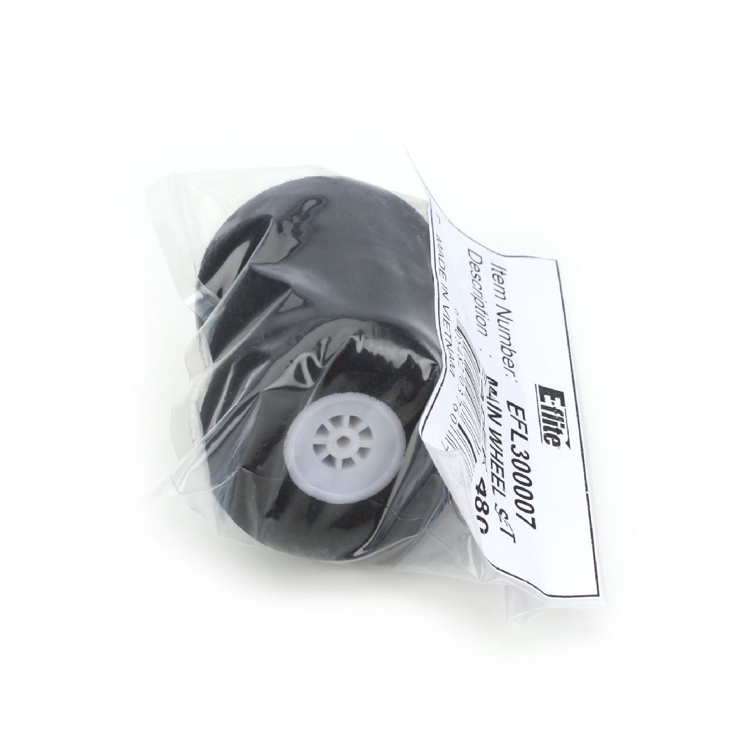 E-Flite Main Wheel Set: Leader 480