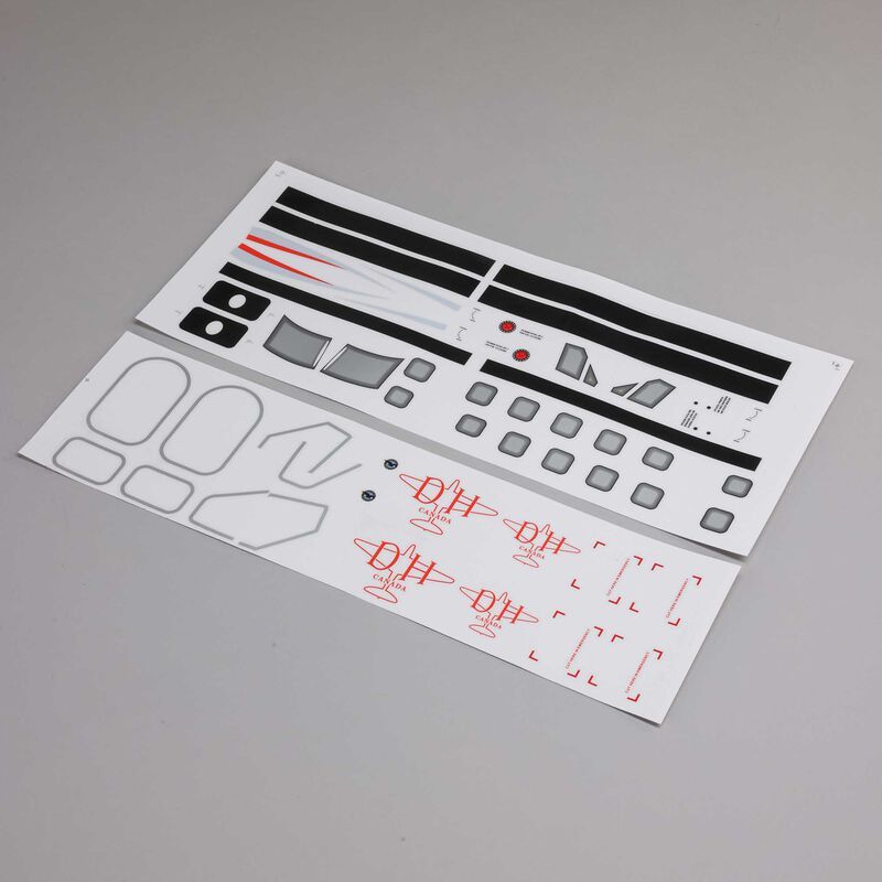 E-Flite Decal Set: DHC-6 Twin Otter 1.4m