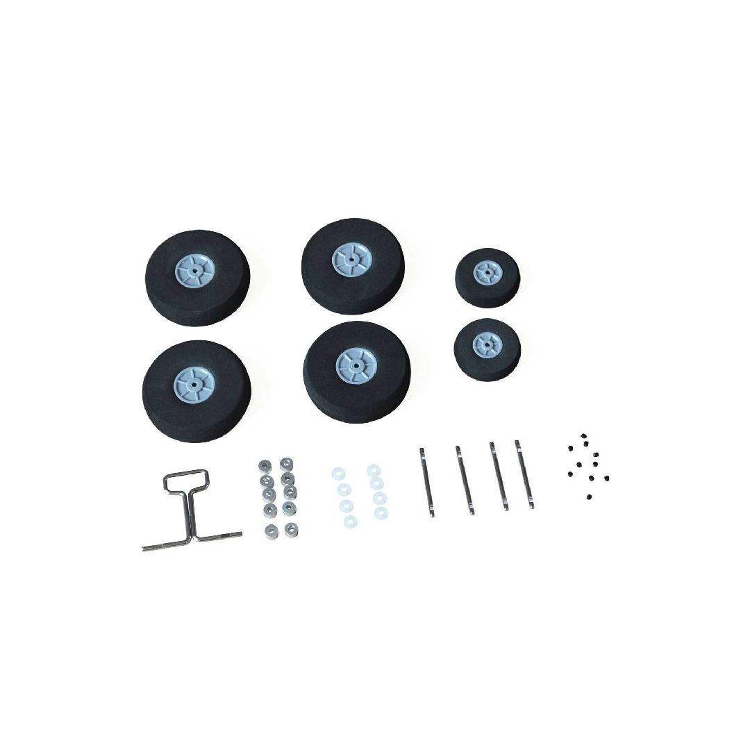 E-Flite Wheel Set (Wheels and Axles): E-Flite Cargo 1500