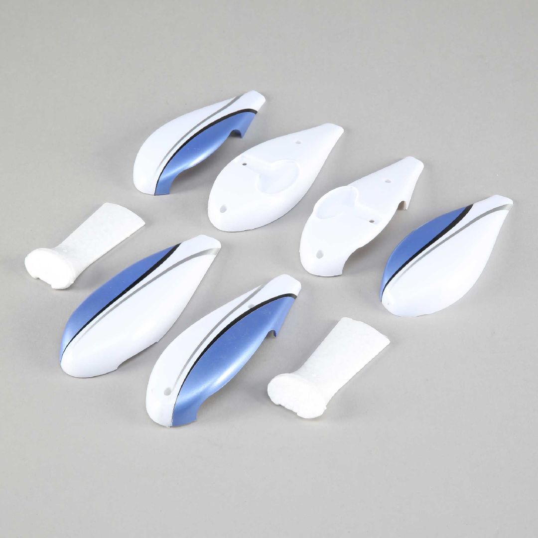 E-Flite Wheel Pants Set and undercarriage foam: ST22T