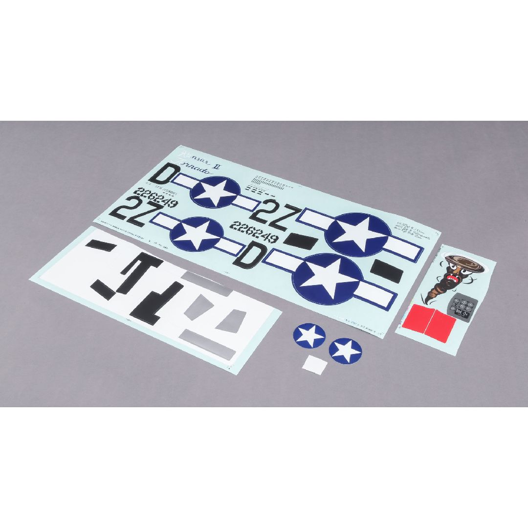 E-Flite Decal Sheet: P-47 1.2m
