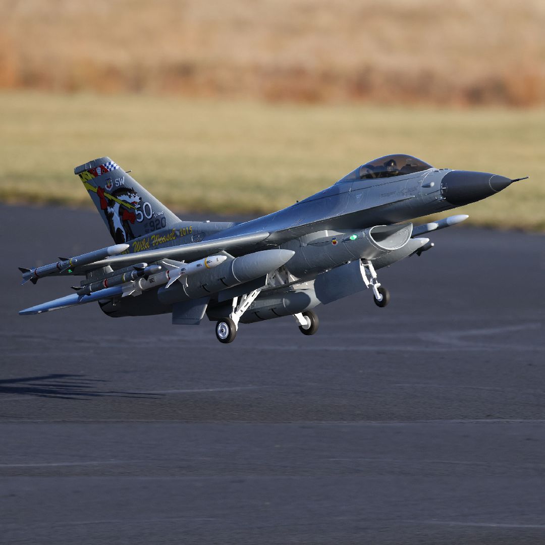 E-Flite F-16 Falcon 80mm EDF with Smart BNF-B and SAFE Select