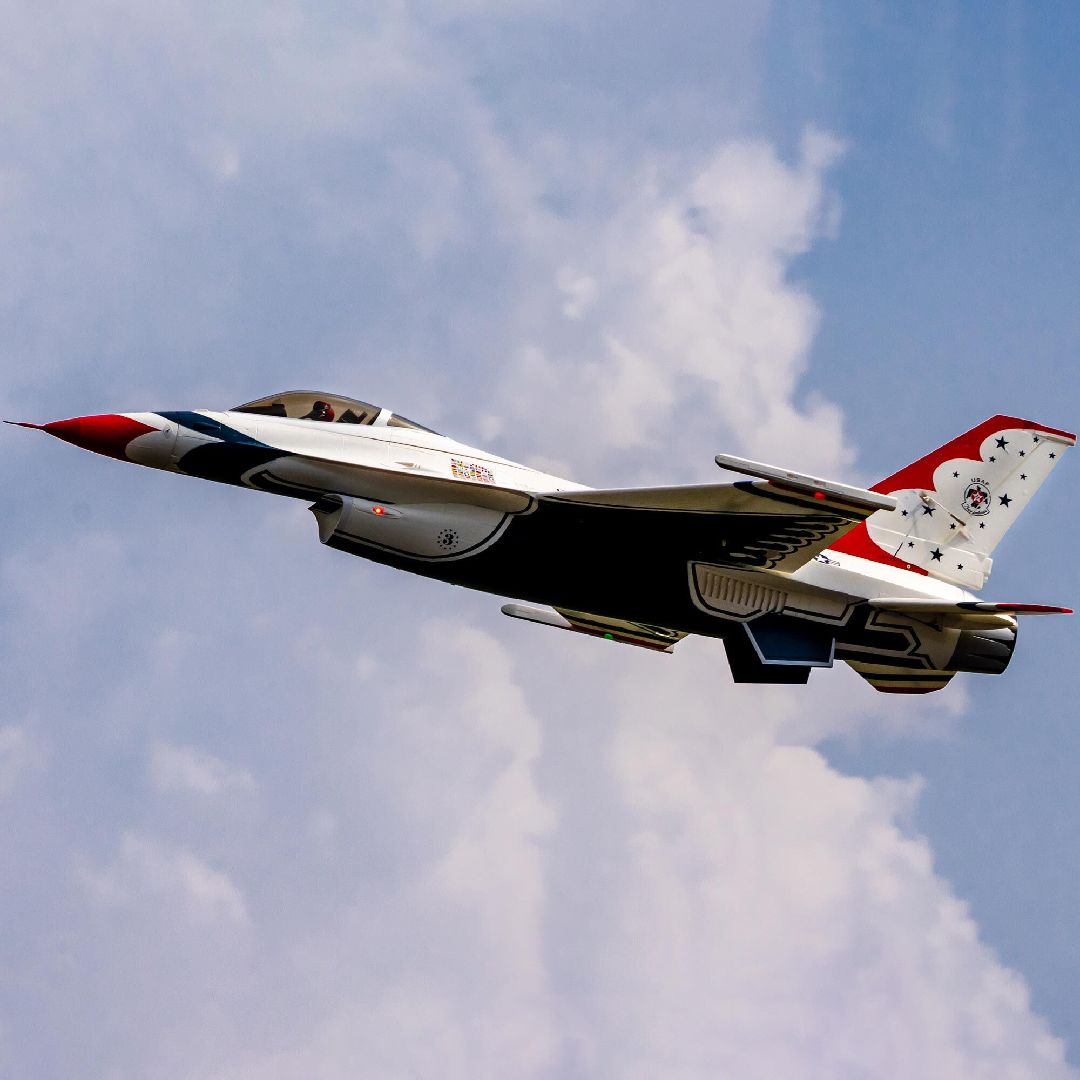 E-Flite F-16 Falcon Thunderbird 80mm EDF BNF-Basic