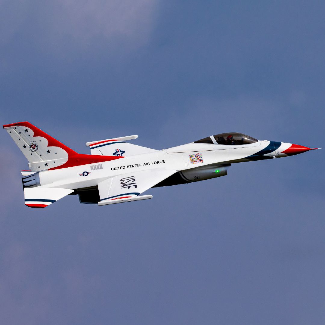 E-Flite F-16 Falcon Thunderbird 80mm EDF BNF-Basic