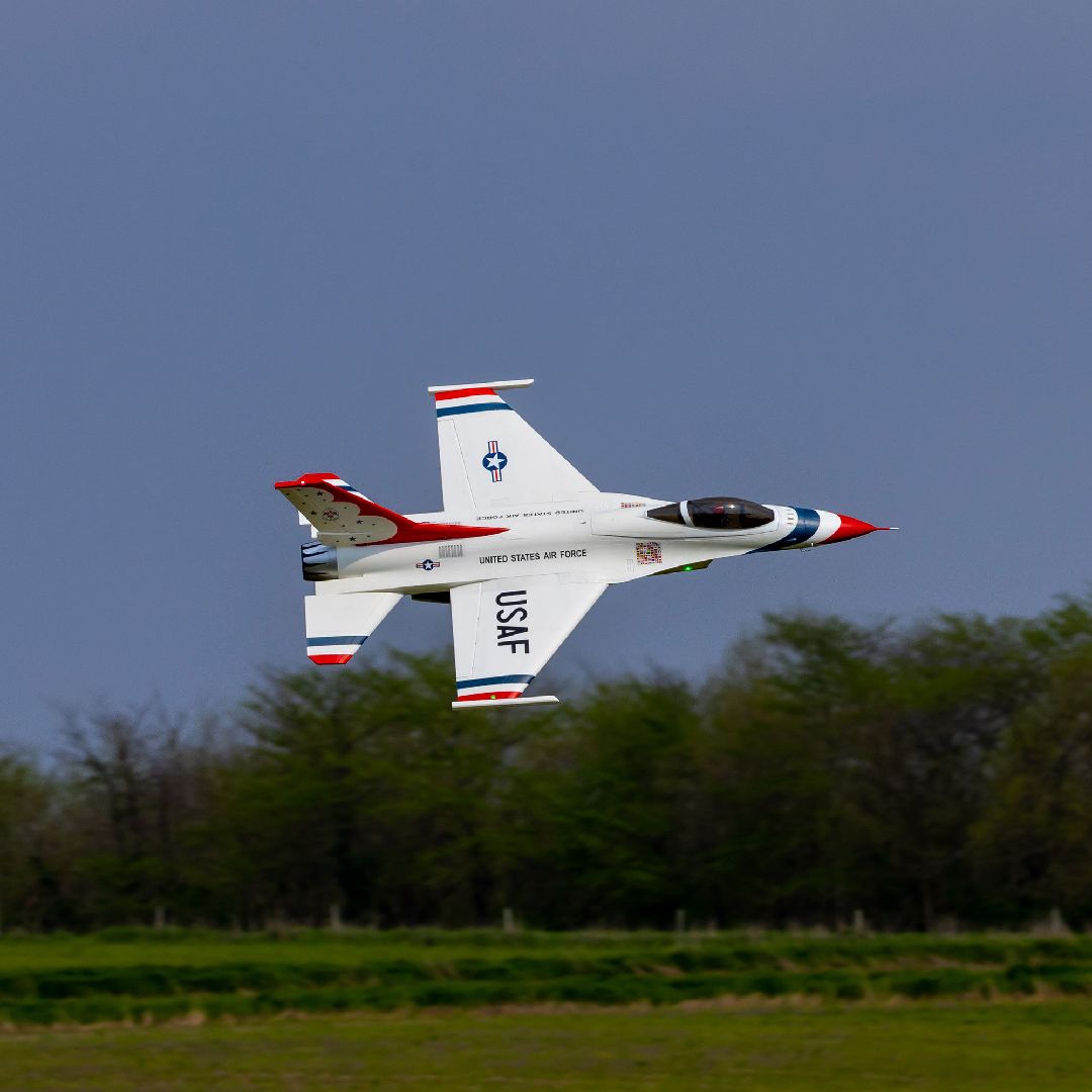 E-Flite F-16 Falcon Thunderbird 80mm ARF Plus-
